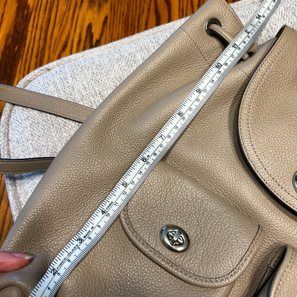 Coach turnlock Rucksack backpack - Picture 7 of 9